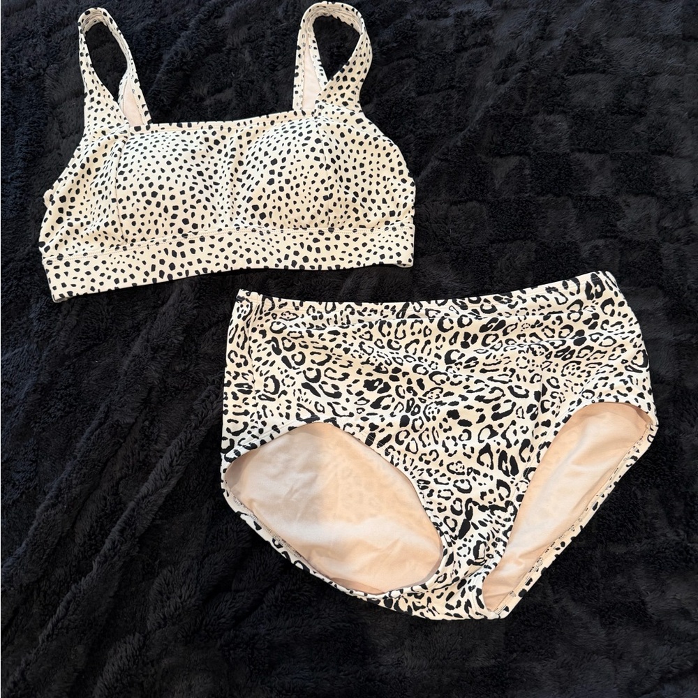 Leopard Print Bikini Set